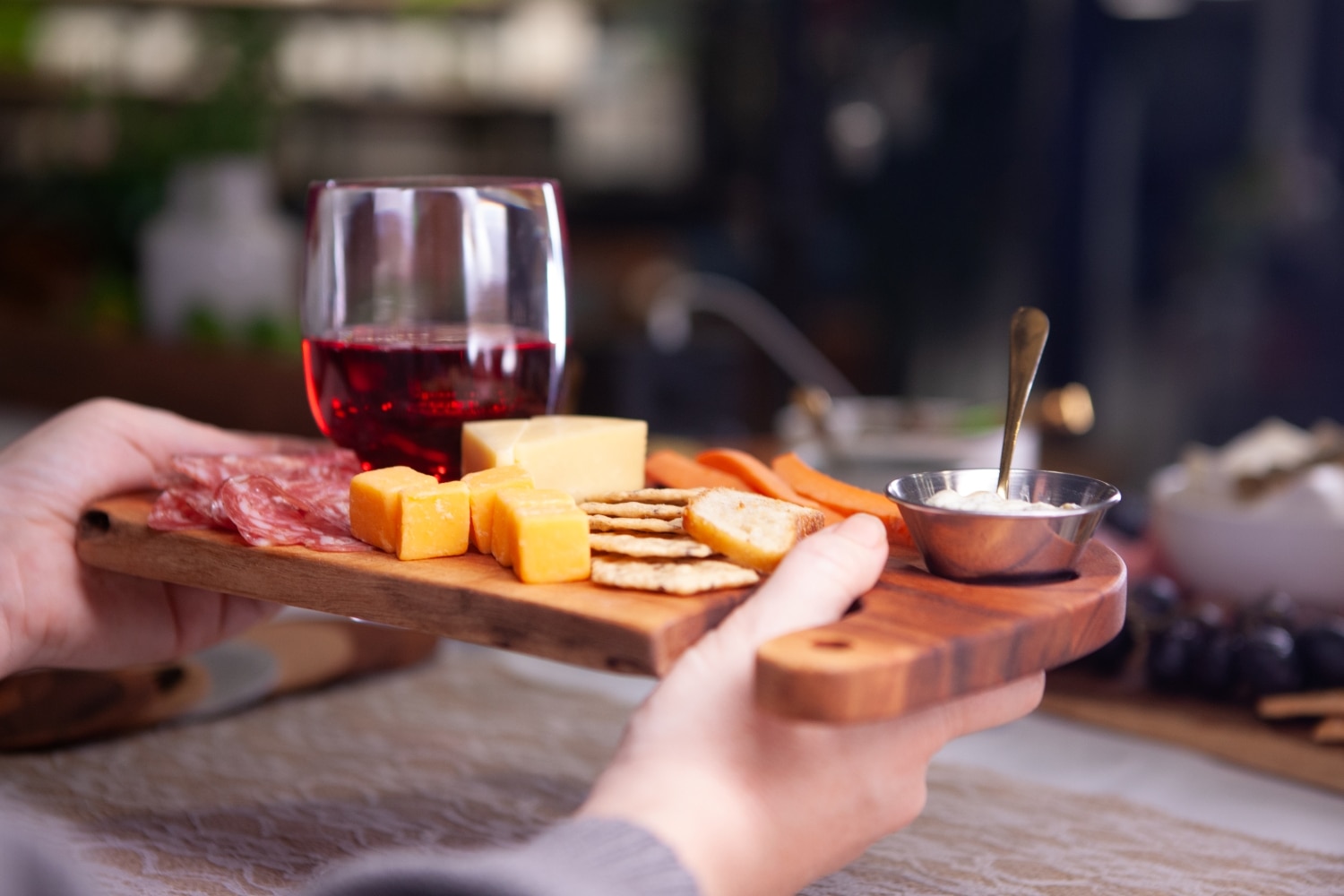 Calico Custom Charcuterie Board.